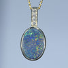 Gorgeous Natural Opal Galaxy Opal Pattern