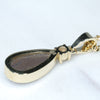 Solid Opal Pendant rear View