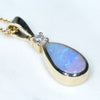 Easy wear Gold Opal Pendant Design