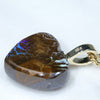 Solid Opal Pendant Rear View