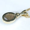 Solid Opal Pendant Rear View