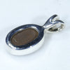 Solid Opal Pendant Rear View