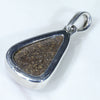 Solid Opal Pendant Rear View