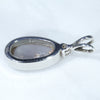 Solid Opal Pendant Rear View
