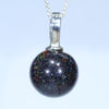 Natural Australian Fairy Opal Matrix Ball Pendant