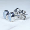 Easy Wear Silver Opal Stud Design