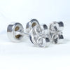 Solid Opal Studs Rear View