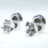 Solid Opal Studs Rear View