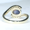 Solid Opal Ring Rear View