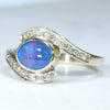 Natural Australian Lightning Ridge Crystal Black Opal