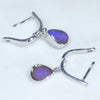 Huggie Opal Earrings Open