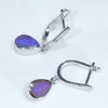 Huggie Opal Earrings Closed