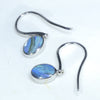 Easy Wear Silver Opal Earring Design