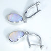 Queensland Crystal Opal Silver Earring (9.5mm x 6mm) Code - BB10