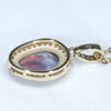 Solid Opal Pendant Rear View