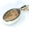 Solid Opal Pendant Rear View