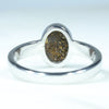 Solid Opal Ring Rear View