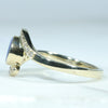 Gold Opal Ring Side View