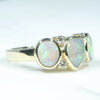 Crystal Opal Trilogy Ring