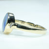 Gold Opal Ring Side View