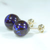 Easy wear Gold Opal Stud Design