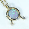 Easy Wear Gold Opal Pendant Design