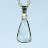 Natural Australian Lightning Ridge Gold Pendant
