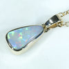 10k Gold - Solid Lightning Ridge Dark Opal