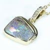 Easy Wear Gold Opal Pendant Design