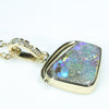Solid Opal Pendant Side View