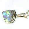 Opal Pendant has Natural Diamonds