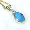 Easy Wear Gold Opal Pendant Design