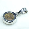 Solid Opal Pendant Rear View
