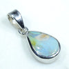 Easy Wear Silver Opal Pendant Design