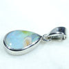 Silver Opal Pendant Side View