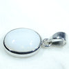Silver Opal Pendant Side View