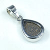 Solid Opal Pendant Rear View