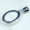 Solid Opal Pendant Rear View