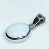 Easy Wear Silver Opal Pendant Design