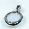 Solid Opal Pendant Rear View