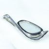 Silver Opal Pendant Side View