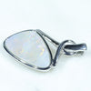 Silver Opal Pedant Side View