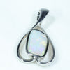 Easy Wear Silver Opal Pendant Design