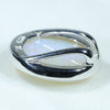 Solid Opal Pendant Rear View Thread Chain Design