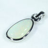 Sterling Silver - Solid Coober Pedy Crystal Opal