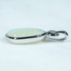 Coober Pedy Crystal Opal Silver Pendant with Silver Chain (12mm x 8mm)  Code - FF135