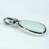 Coober Pedy Crystal Opal Silver Pendant with Silver Chain (12mm x 8mm)  Code - FF135