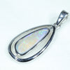 Sterling Silver - Solid Coober Pedy Crystal Opal