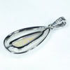 Solid Opal Pendant rear View