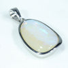 Coober Pedy Crystal Opal Silver Pendant with Silver Chain (17mm x 12mm)  Code - FF142